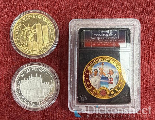 Image for (3) COLLECTOR TOKENS