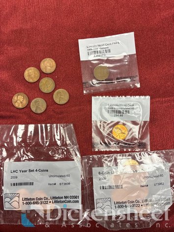 Image for (20) ASSORTED PENNIES