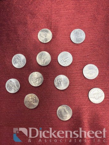 Image for (12) COMMEMORATIVE UNITED STATES NICKELS