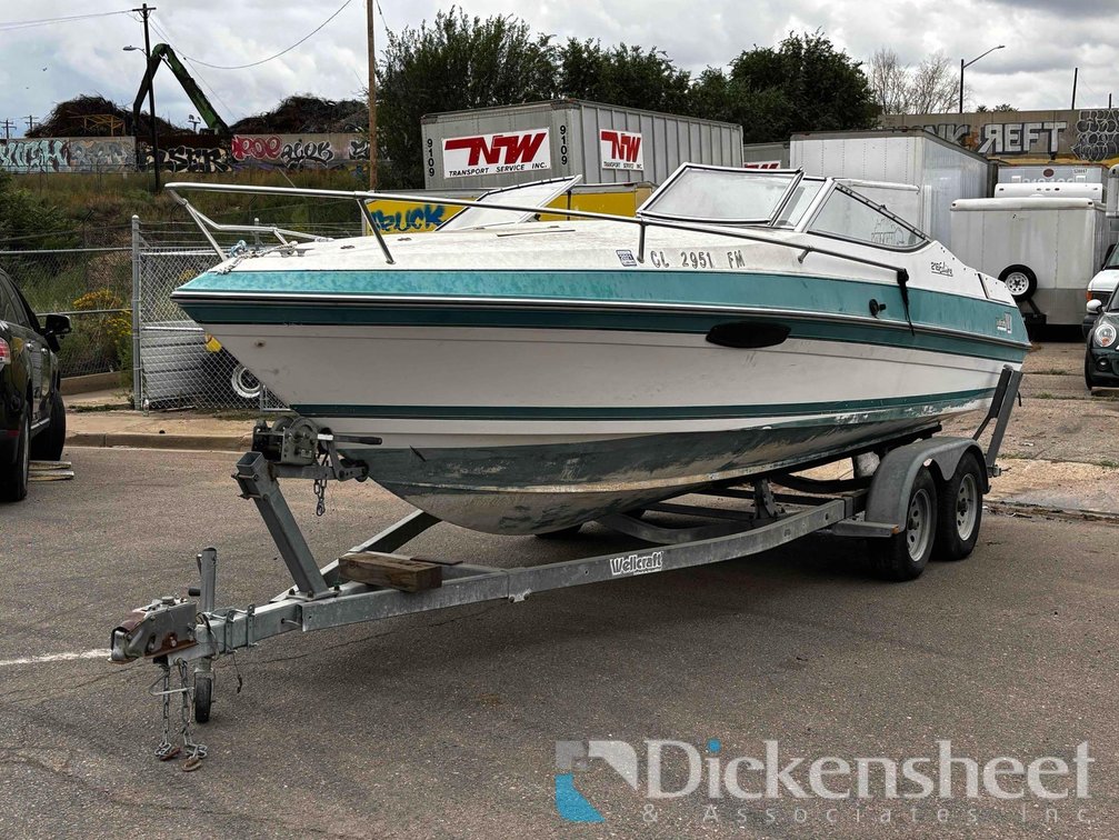 1983 Welcraft Boat with Trailer, KEY