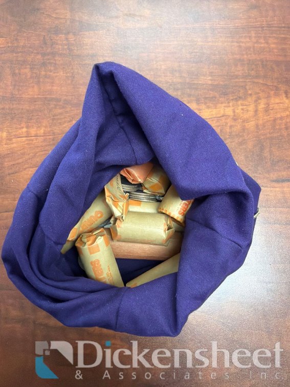 BAG OF ROLLED QUARTERS