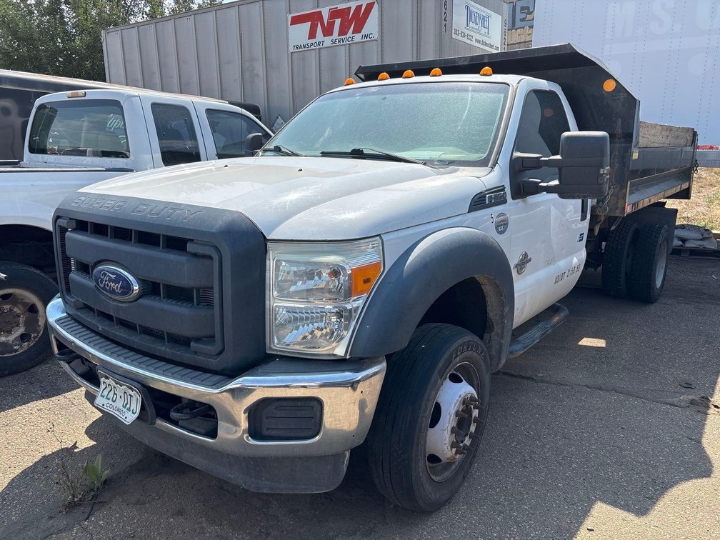 2015 FORD F-550 DUMP BED TRUCK, 1FDUF5HT0FEC04817, KEY