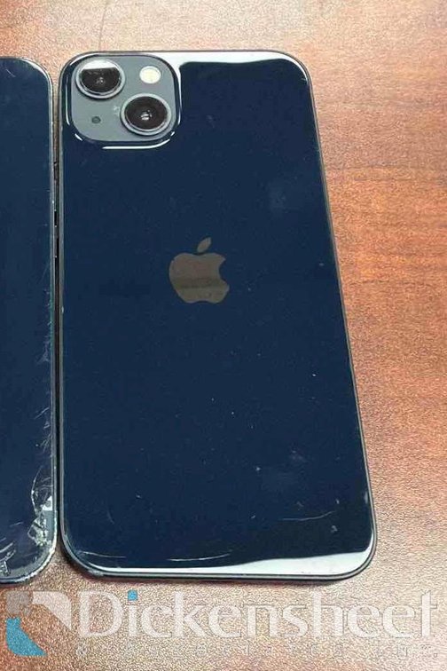(2) DARK BLUE IPHONE LOT