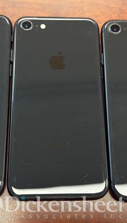 (3) DARK GRAY IPHONE LOT