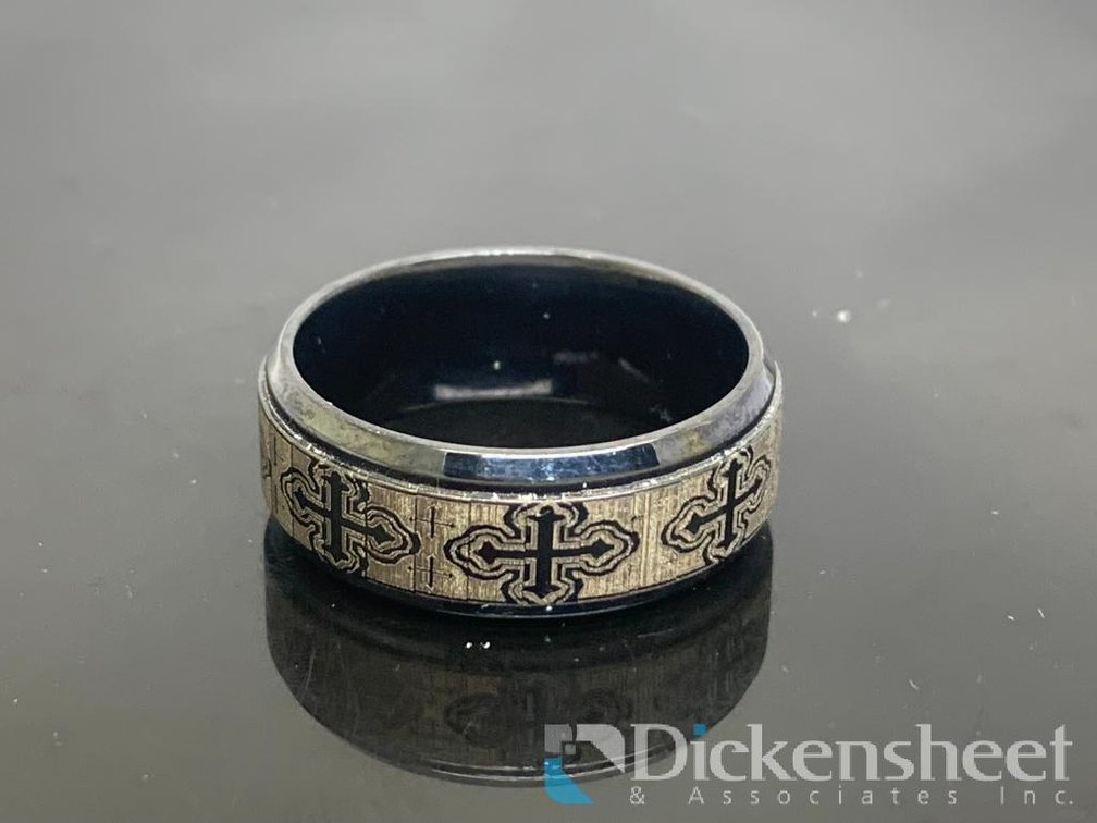 Black Tone Wedding Band