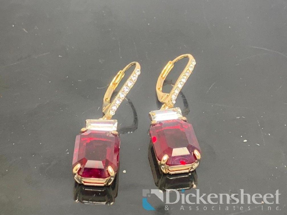 Gold Tone Dangle Earrings