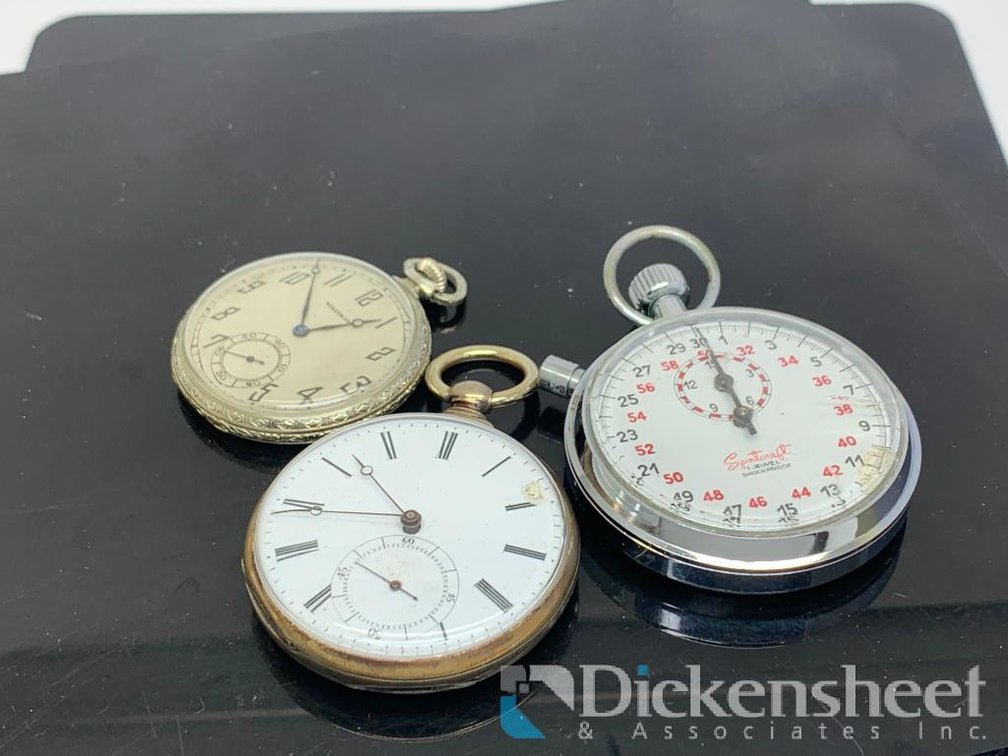 Lot of (3) Pocket Watches