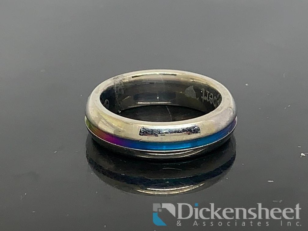 Two Tone Wedding Ring
