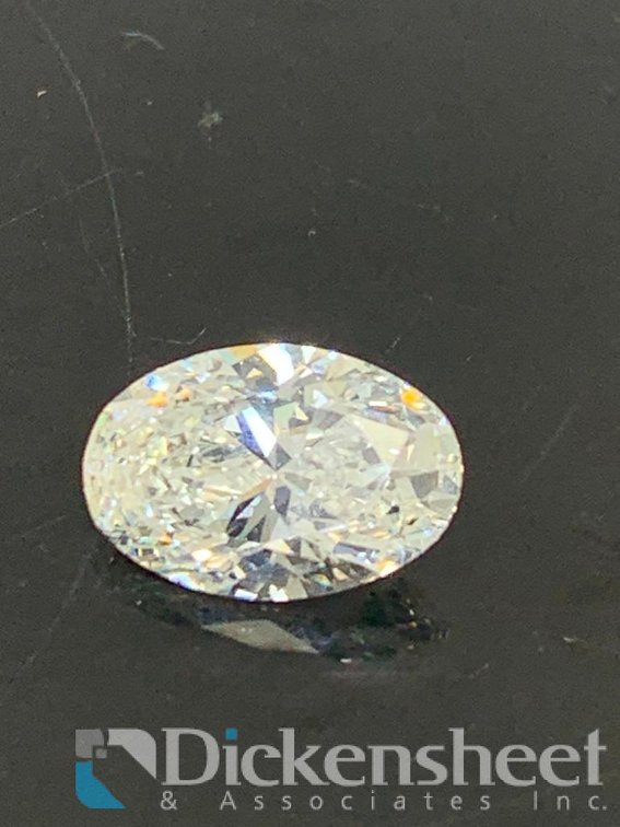 3.51 Carat Loose Lab Grown Oval Cut Diamond