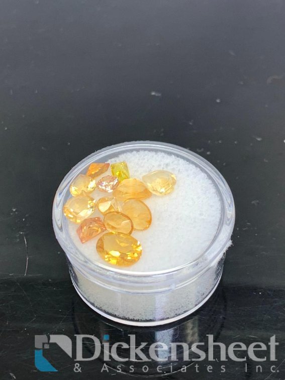 Lot of Loose Yellow Gemstones