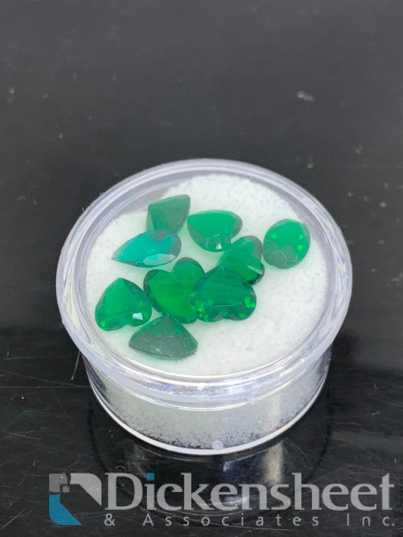 Lot of Loose Green Gemstones