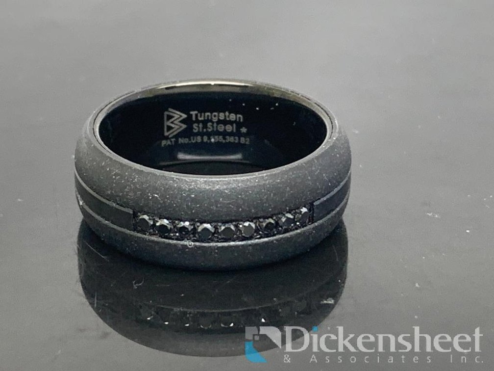 Black Tone Wedding Band