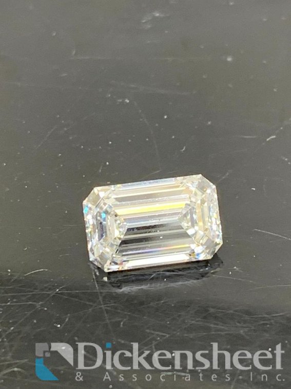 3.01 Carat Loose Lab Grown Emerald Cut Diamond