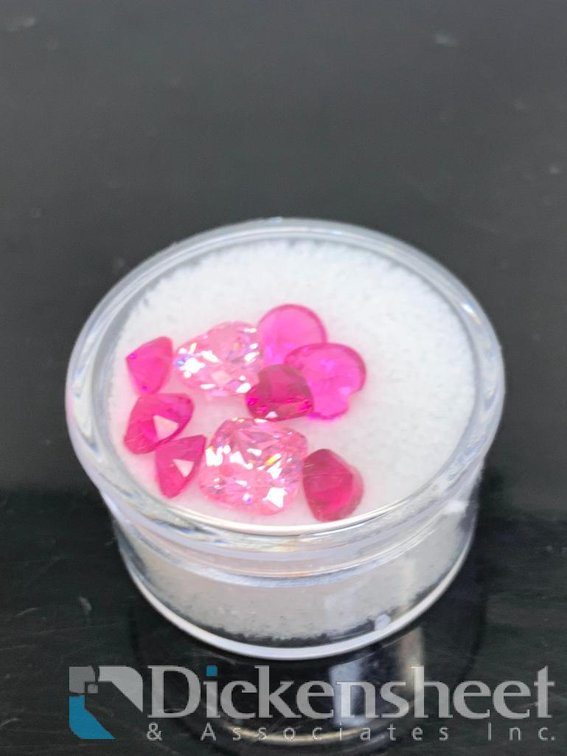 Lot of Loose Pink Gemstones