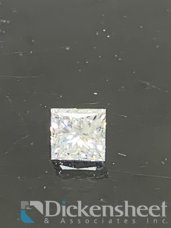 1.04 Carat Loose Lab Grown Princess Cut Diamond
