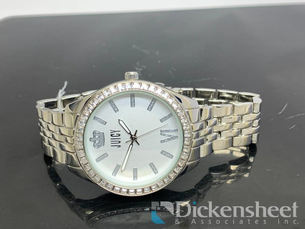 Juicy Couture Silver Tone Women's Watch