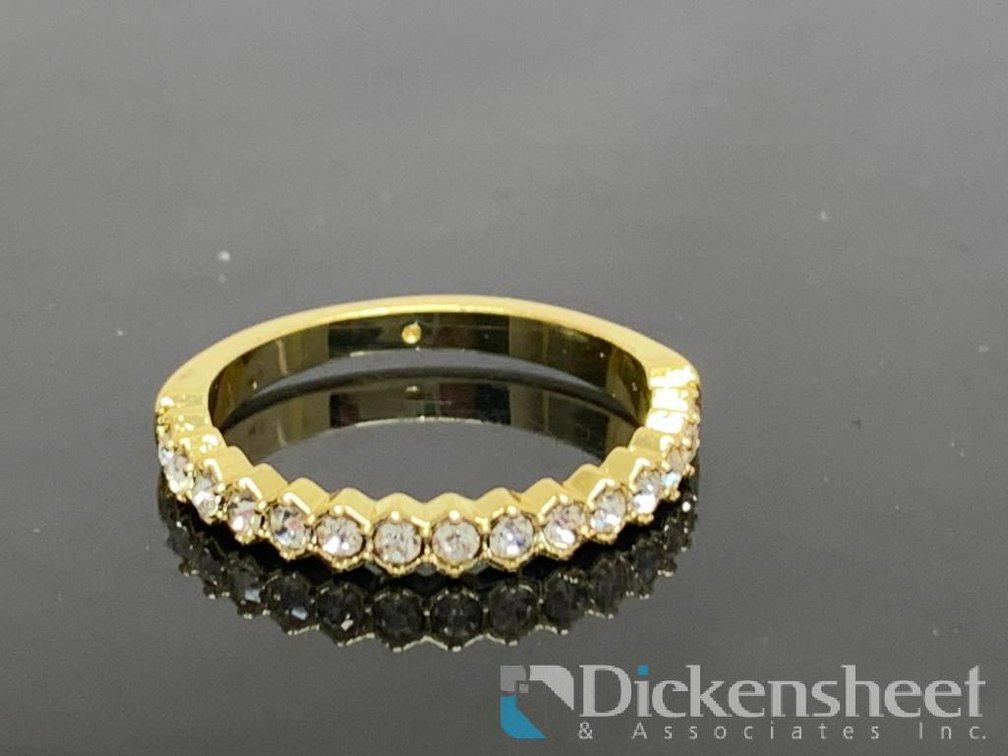 Gold Tone Wedding Band