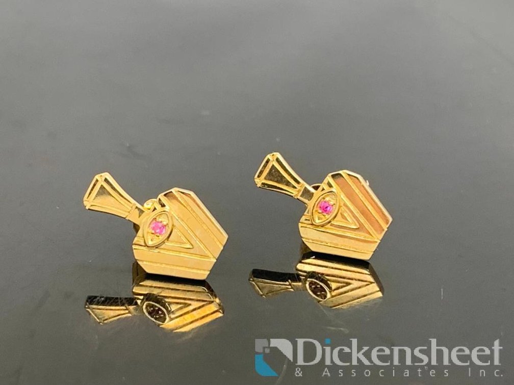 Sydney Evan 14K Yellow Gold Stud Earrings