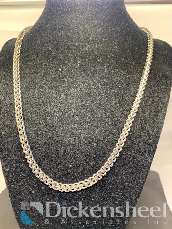 Silver Tone Men's Chain