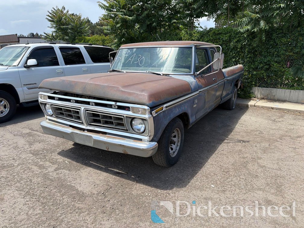 1976 Ford F150 Truck, F15MKB53688-KEY