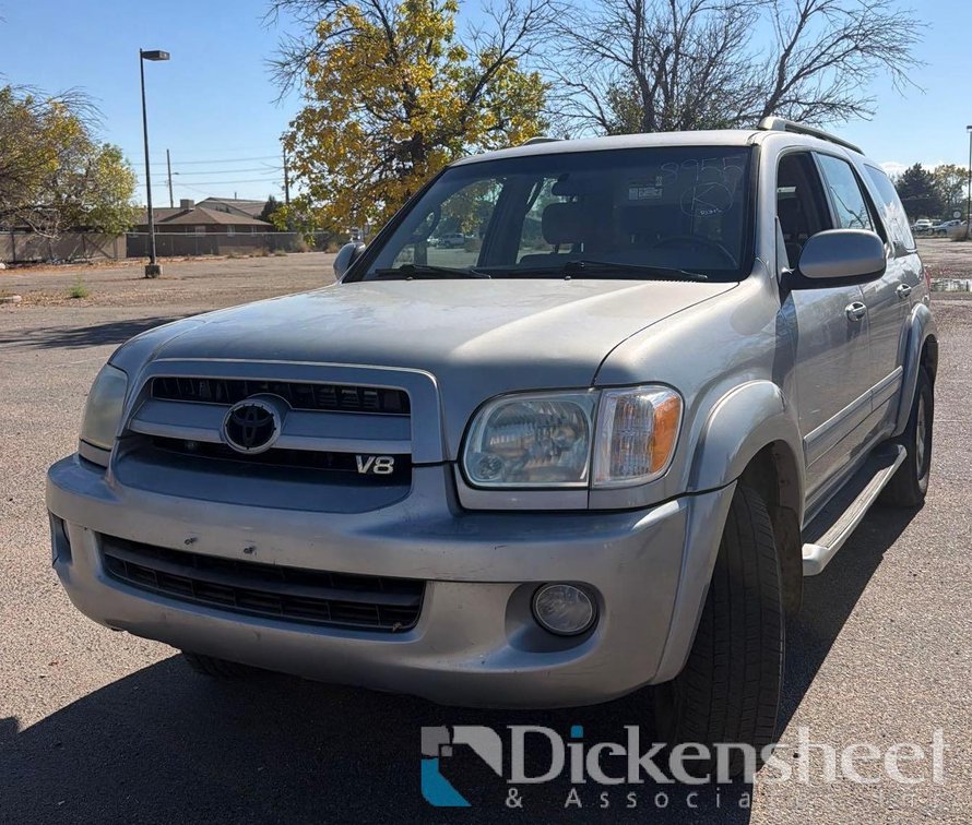 2007 Toyota Sequoia SR5, 5TDBT44A57S288955-KEY