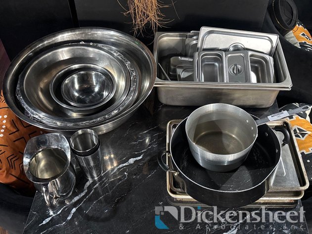 Image for METAL COOKWARE, CONTAINERS, AND TRAYS