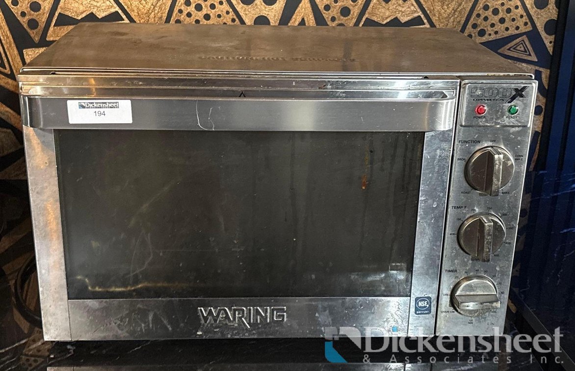 WARING 500X STAINLESS CONVECTION OVEN
