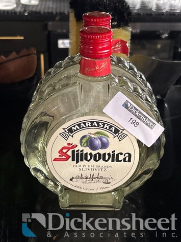 Image for (2) BOTTLES OF MARASKA SLIVOVICA OLD PLUM BRANDY