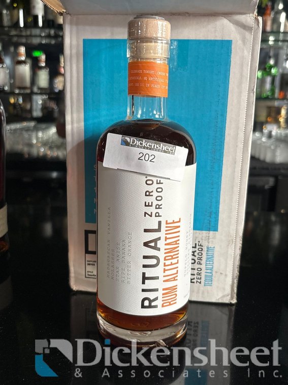 (4) BOTTLES OF RITUAL ZERO PROOF RUM ALTERNATIVE