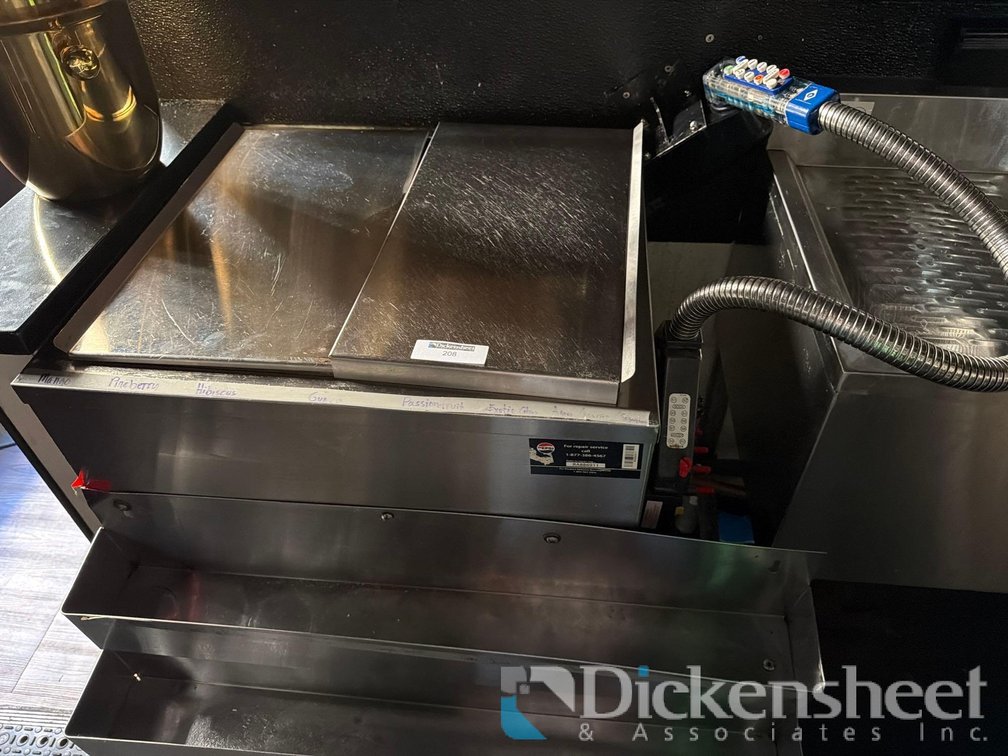 WUNDER BAR SODA GUN WITH JOCKEY BOXES / ICE BINS