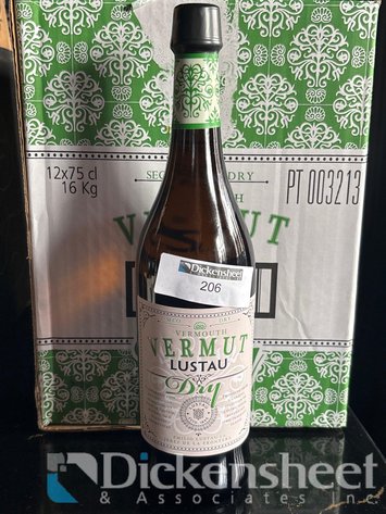 Image for (9) BOTTLES OF VERMUT LUSTAU DRY VERMOUTH