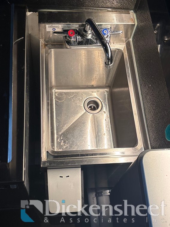 STAINLESS STEEL WALL-MOUNT HAND SINK