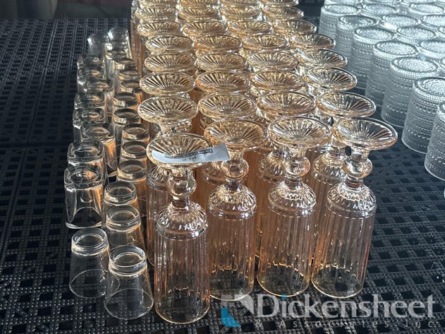 Image for SHOT GLASSES AND CHAMPAGNE FLUTES LOT