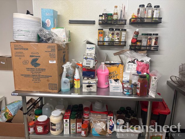 Image for DISPOSABLE DINNERWARE/CONTAINERS, CLEANING SUPPLIES, AND INGREDIENTS