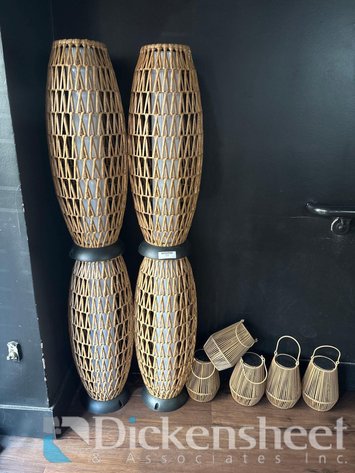 Image for DECORATIVE BASKET-STYLE LIGHTS