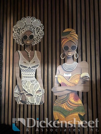 Image for LOT OF FEMALE CUTOUTS