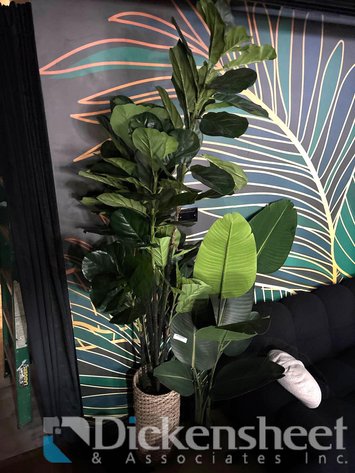 Image for DECORATIVE PLASTIC PLANT LOT