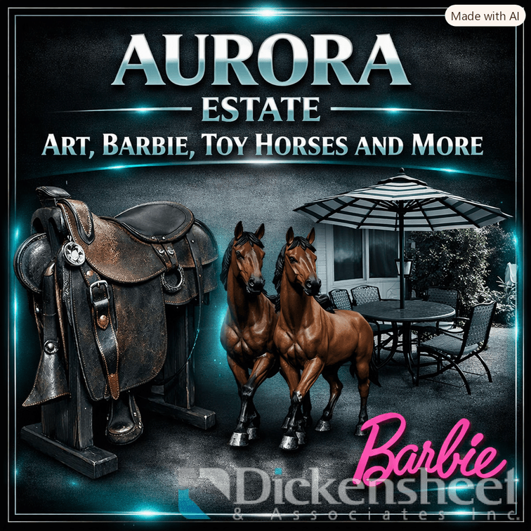 Image for AURORA-ESTATE-Art, Barbie, Toy Horses and More