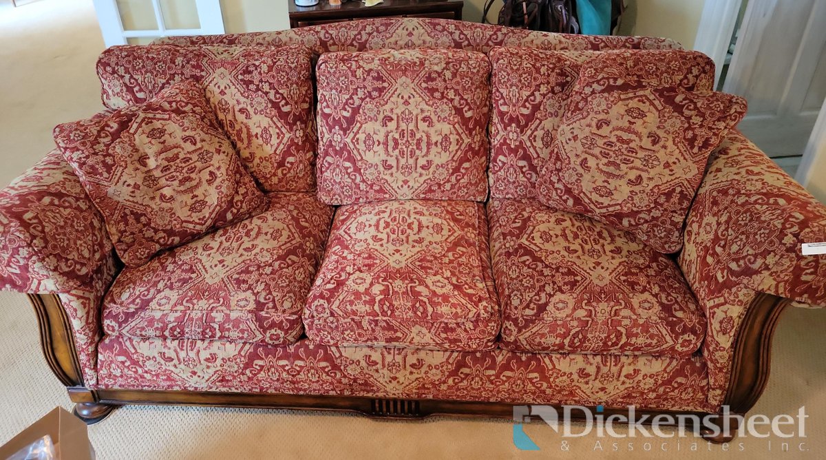 UPHOLSTERED CHAIR AND SOFA SET