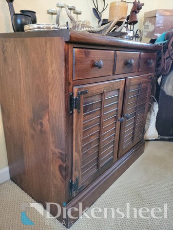 Image for OLD TAVERN SHUTTER FRONT CABINET