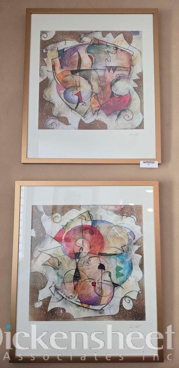 "SECO," "DECCA" PRINTS BY ERIC WHAUG