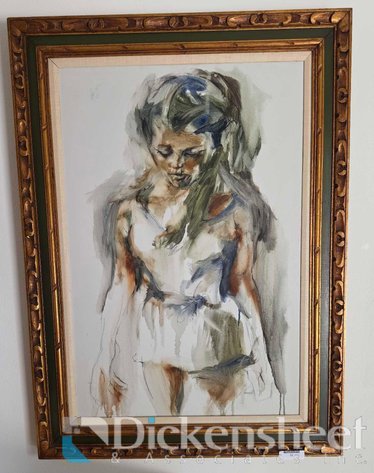 Image for GIRL FRAMED ARTWORK