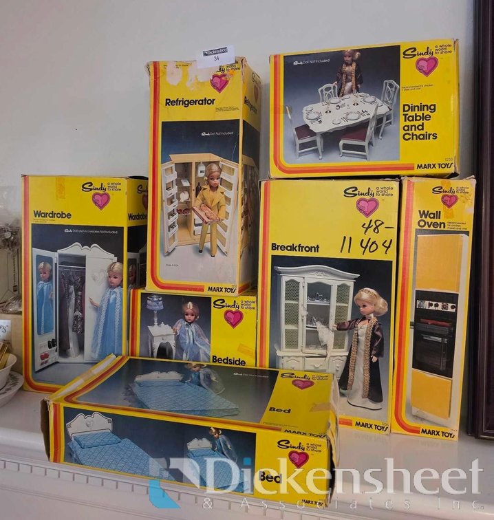 VINTAGE SINDY FURNITURE SELECTIONS