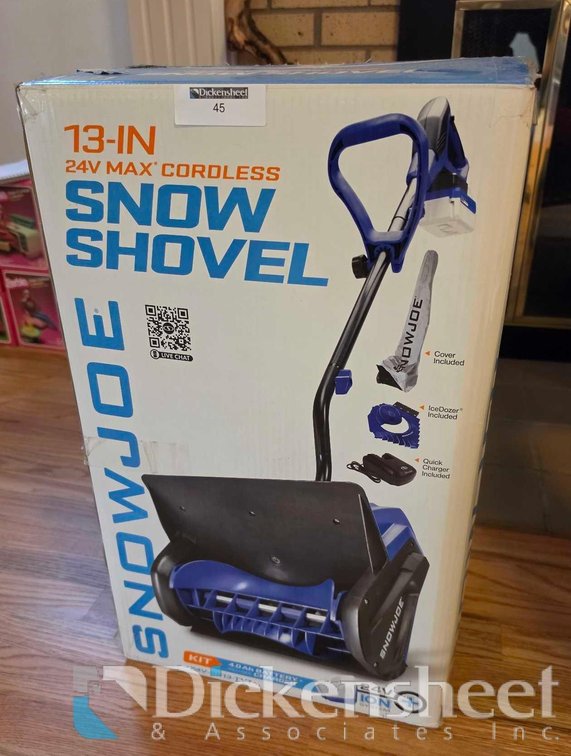 SNOWJOE 24V MAX CORDLESS SNOW SHOVEL