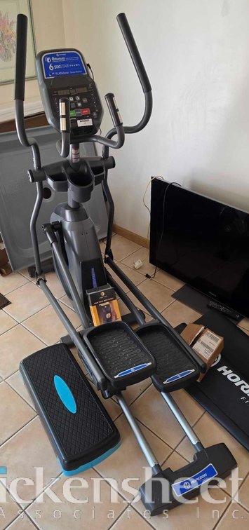 HORIZON FITNESS STRIDE ELIPTICAL, OTHER FITNESS ITEMS
