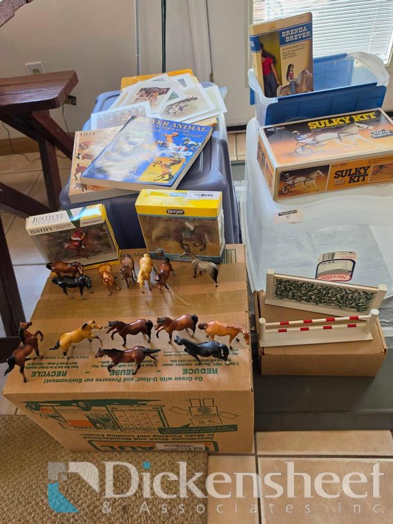 TOY HORSE TREASURES LOT