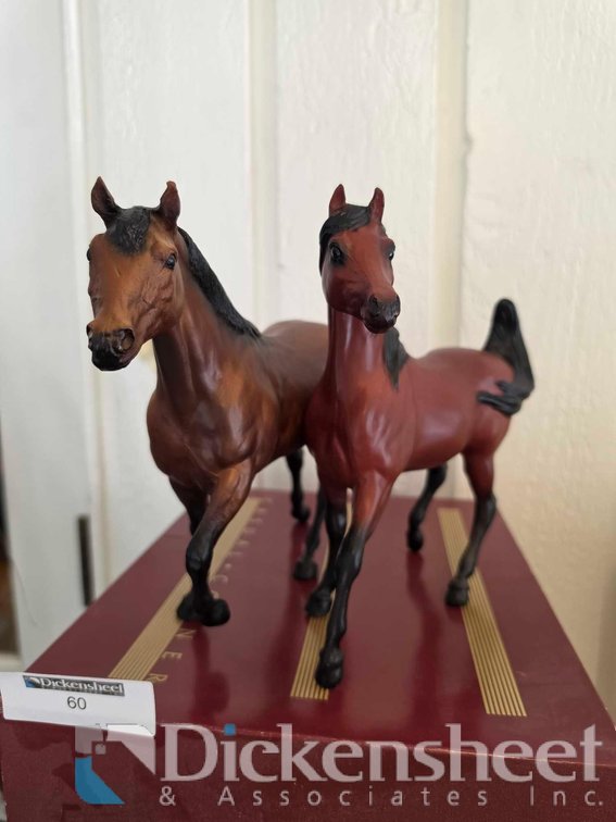 TOY HORSE SELECTIONS, QTY (2)