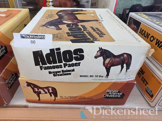 Image for BREYER FAMOUS PACER, PAINT HORSES