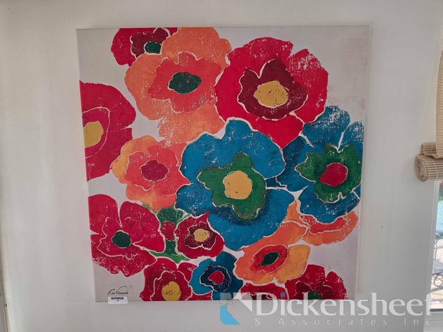 Image for FLORAL ARTWORK LOT