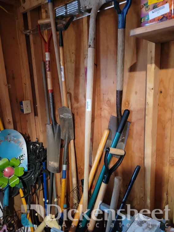 LOT OF YARD TOOLS